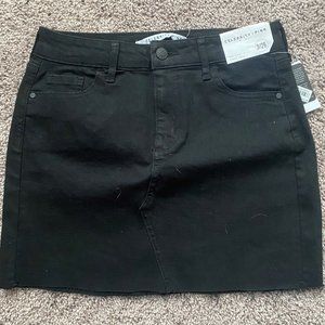 Celebrity Pink Black Denim Skirt